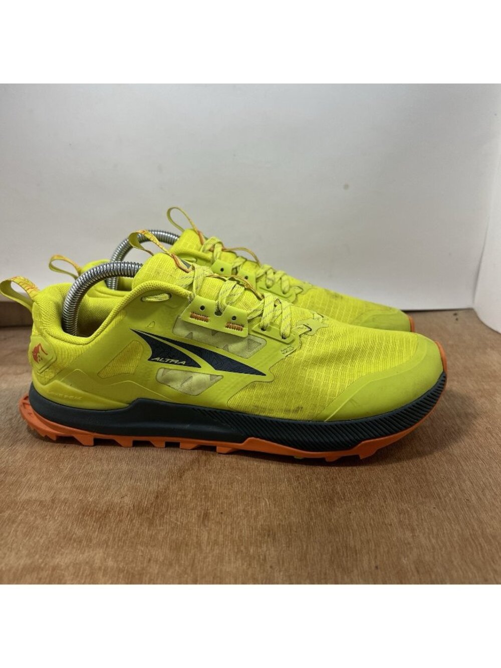Altra Lone Peak 8 AL0A85NC334 Athletic Sneaker Men's 8 Yellow Mesh Gym Running